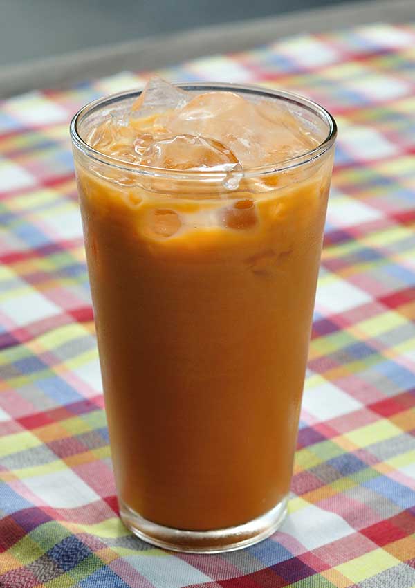 Iced Thai Tea with milk