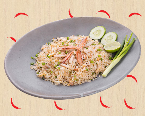 Himalayan Salt Fried Rice with Crab Claw Meat