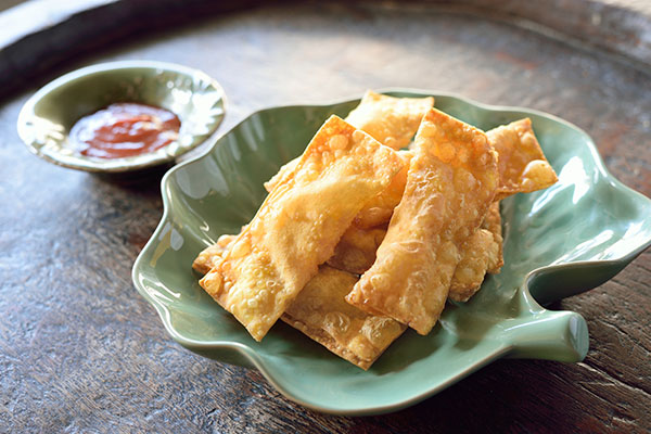 Crispy Prawn Wontons