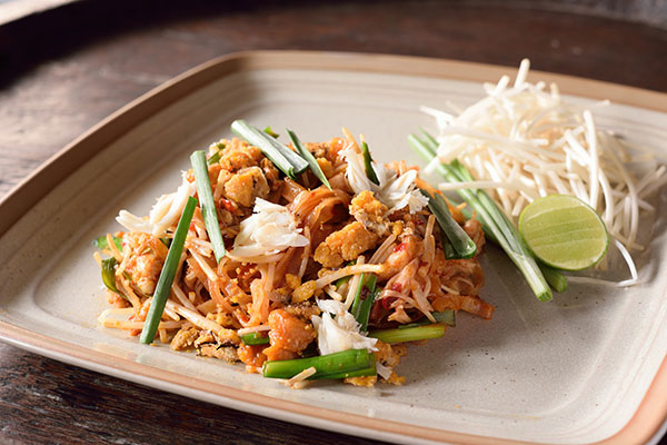 Pad Thai Crabmeat & Crab Roe