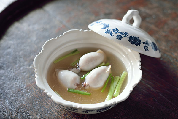 Soup Pla Muek Yud Sai (Small)